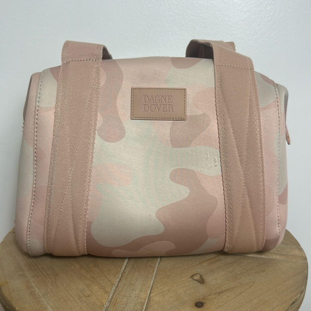 Dagne Dover Patterned Shoulder Bag Pink Camo